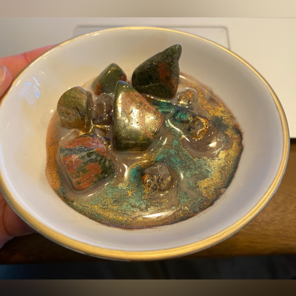 Unakite Ring Dish